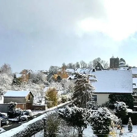 Ferienwohnung Saechsische Schweiz Burgstadt Stolpen 아파트